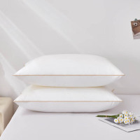 梦洁家纺 枕芯 Q软原产对枕:糖豆48*74 550g*1对