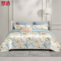 梦洁家纺 纯棉印花四件套 花语 1010189018AX004