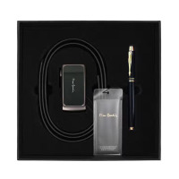 皮尔卡丹皮带/刚笔礼盒二件套JMG02002