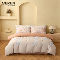 VEKEN维科家纺-LJ全棉印花磨毛四件套-月光花影