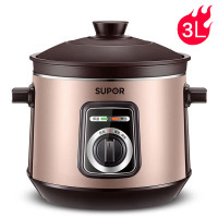 苏泊尔(SUPOR)DG30YK11电炖锅3升大容量瓦罐砂锅陶瓷煮粥煲汤家 3L