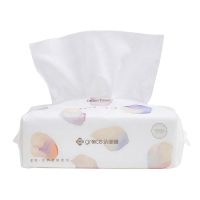 洁丽雅一次性洗脸巾 洁面巾洗面巾洗脸毛巾擦脸巾单包装 20*20cm 90抽/包