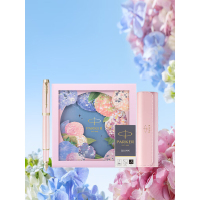 派克(PARKER)钢笔IM粉色幻想墨水笔 绣球花艺礼盒