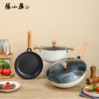 张小泉-C35603000-白月光系列锅具三件套
