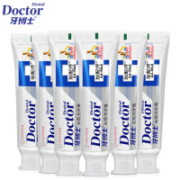 牙博士 加配效去烟渍牙膏 120g*6 蓝色(单位:组)