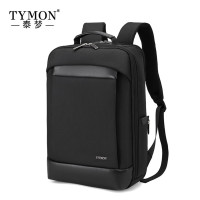 泰梦 双肩包男士定型商务背包大容量书包 皓月N1 TM-N001 黑色