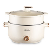 康佳 (KONKA)家用电火锅多功能4L大容量电煮锅KDHG-4006-M