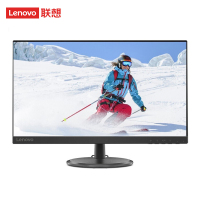 联想Lenovo D27-40 27英寸显示器1920*1080[HDMI+VGA接口]商务办公家用 (项目专供)