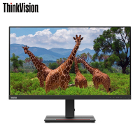 联想ThinkVision S27e-20 27英寸IPS屏 [HDMI+VGA接口]1920*1080 三边微边框