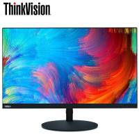 联想ThinkVision T27p-10 27英寸4K IPS窄边框显示器[HDMI+DP+Type-C接口]三年保