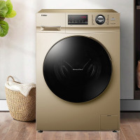 海尔(Haier)G100108HB12G10公斤变频节能全自动滚筒洗衣机除菌空气洗衣物护理机 蒸汽除菌+洗烘一体洗衣机