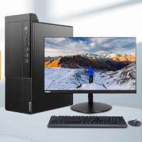 联想启天 M450商用台式电脑整机I5-12500/8G/1T+256G SSD/集显/Win11+23.8寸