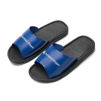 苏识 防静电拖鞋 38码 PVC底 蓝黑色(单位:双)3140033