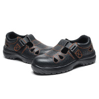 苏识 3110322劳保鞋 防砸防刺穿防滑男士安全防护鞋 44码 041大孔黑色(双)