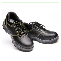 苏识 31102劳保安全鞋防护鞋 耐磨防砸防刺穿 黑色 PUD低帮 37码(双)