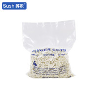 苏识 3490012一次性无粉指套S码500克 手卷型 白色(包)