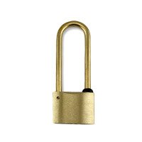 苏识 防爆黄铜挂锁 30mm圆孤长梁挂锁(把)1610862