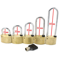 苏识 WJ0046 35mm梅花铜锁 通开挂锁 电力表箱锁 锁勾40mm(个)