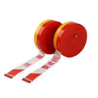 苏识 1420050加厚涤纶布警戒线隔离带 警戒线 红白5cm*100m(个)