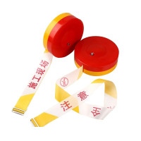 苏识 1420054加厚涤纶布警戒线隔离带 警戒线 黄白5cm*100m(个)