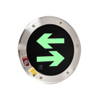 苏识 led嵌入式地面疏散指示灯 直径16cm 双向