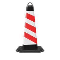 苏识 反光路锥 红白斜纹 重约6斤(个)