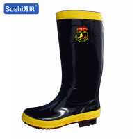 苏识 森林消防靴 黑黄色 (单位:双)