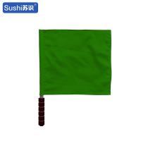 苏识 1420182交通指挥信号旗 不锈钢手柄 绿色 32*37*46cm(个)5个起订