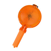 苏识 1420245电池款LED手持式警示灯 φ180×350mm 黄色 ABS+LED屏(个)