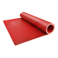 苏识 1220230平面绝缘橡胶地垫 1×10m 红色 厚5mm (卷)
