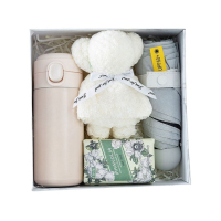 苏识 SS-BSLH14伴手礼盒套装 保温杯+香皂+防晒雨伞+小熊毛巾 4件/套(套)10套起订