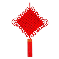 苏识 手工编织中国结挂件 A00005 1.5线 12盘 红色(个)5个起订