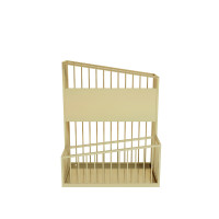 苏识 SS-YSSNJ01雨伞收纳架36×25×50cm 金色 小号 无LOGO 可放伞15把