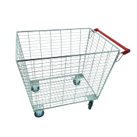 苏识 CT12超市网篮理货车 970×660×760mm PU载重轮(单位:台)