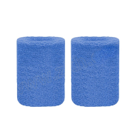 苏识 运动吸汗护腕 SS-XK-HW011 均码 浅蓝色 8×8cm 2个 副