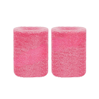 苏识 运动吸汗护腕 SS-XK-HW008 均码 玫红色 8×8cm 2个 副