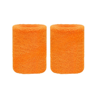 苏识 运动吸汗护腕 SS-XK-HW002 均码 橙色 8×8cm 2个 副