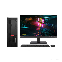 联想 K70 商用高性能办公台式电脑套机(酷睿14代i3-14100 8G DDR5 512G SSD)21.5英寸