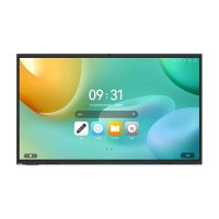 联想75英寸智慧平板一体机4K高清触控屏多媒体教学一体机教室电子白板2025新款M75+三方OPS+移动支架