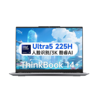 ThinkPad联想ThinkBook14+ 2025轻薄办公 英特尔酷睿Ultra514.5英寸 32G 2T 3K