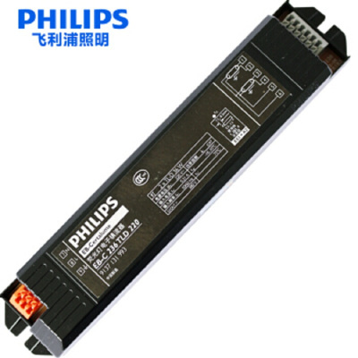 飞利浦(Philips) EBC18w T8电子荧光灯镇流器 36w日光灯H管整流器一拖二55W吸顶灯 单个装