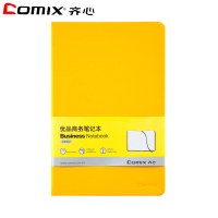 齐心(COMIX) C5902 皮面 笔记本 A5 122张 橙色七十个起订 单个价格