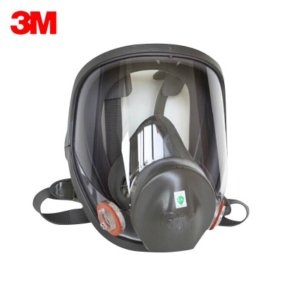 3M 防毒面具全面型防护面罩6800喷漆装修 防甲醛有毒气体化工有机蒸汽酸性气体