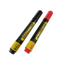 晨光(M&G) APM26302 可加墨水记号笔 擦不掉油性大头笔 标记笔光盘笔勾线笔 10支/盒 单盒装