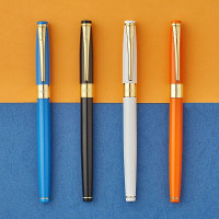 英雄 1506 特细笔暗尖钢笔 0.38mm 黑漆、蓝色、橘色、白色 单支价格