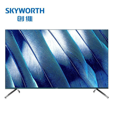创维(Skyworth) 43Q40 43英寸4K超高清HDR平板电视机 全时AI智能语音 超薄智慧屏 点翠蓝外观工艺