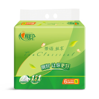 心相印(Mind Act Upon Mind) DT15130 抽纸 130抽*6包/提