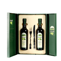 欧丽薇兰(olivoila) 特级初榨橄榄油 750ml*2 精装礼盒 凉拌橄榄 食用油