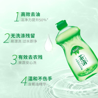 蓝月亮 茶清天然绿茶洗洁精 500g 果蔬餐具清洗剂12瓶/箱 单箱价格