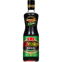 鲁花 调味品 全黑豆酱油500ml 生抽酱香